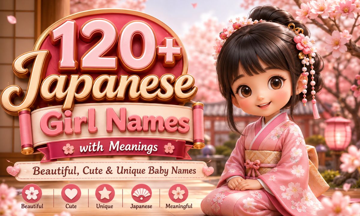 120+ Japanese Girl Names with Meanings Beautiful, Cute & Unique Baby Names
