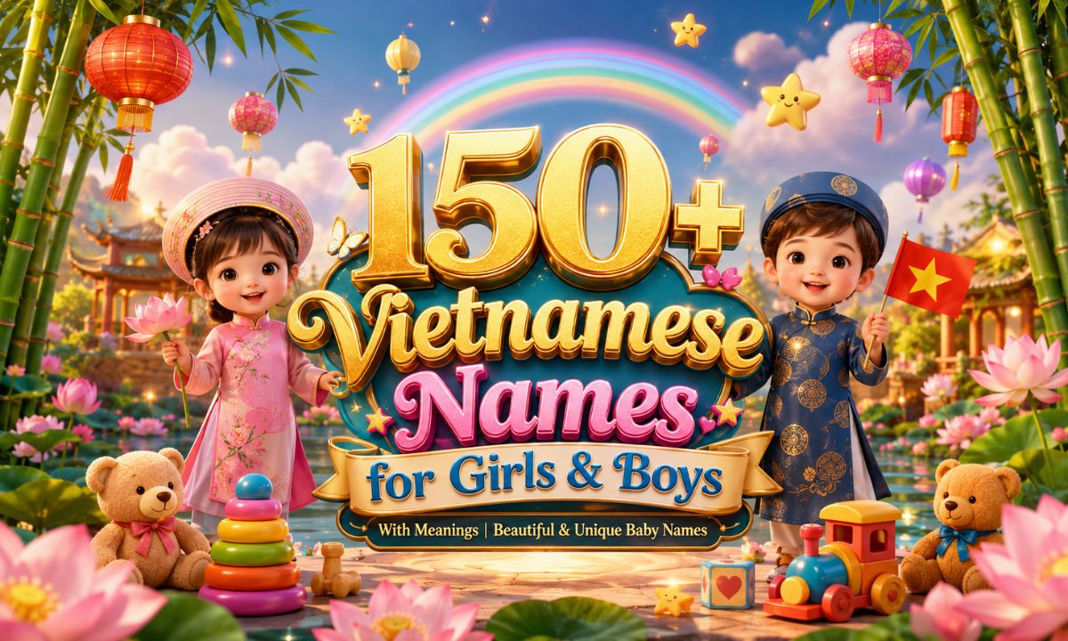 150+ Vietnamese Names for Girls & Boys With Meanings Beautiful & Unique Baby Names