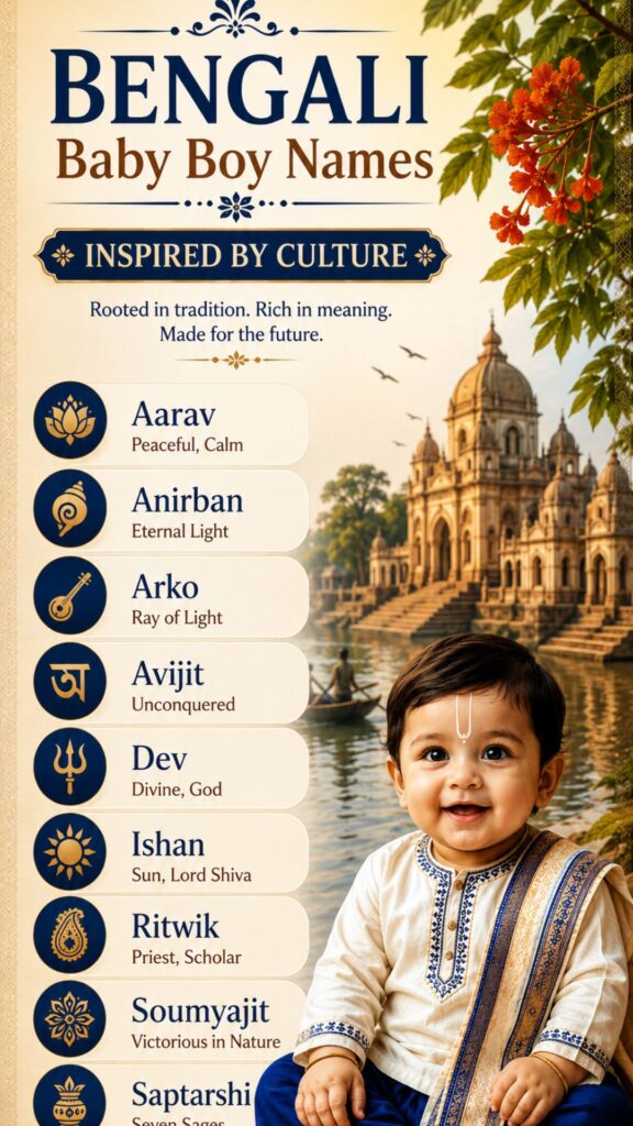 _Bengali Baby Boy Names Inspired by Culture