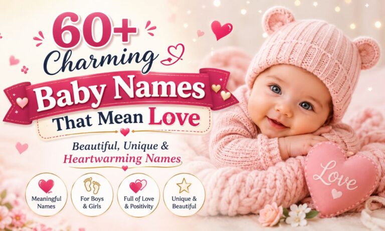 60+ Charming Baby Names That Mean Love Beautiful, Unique & Heartwarming Names