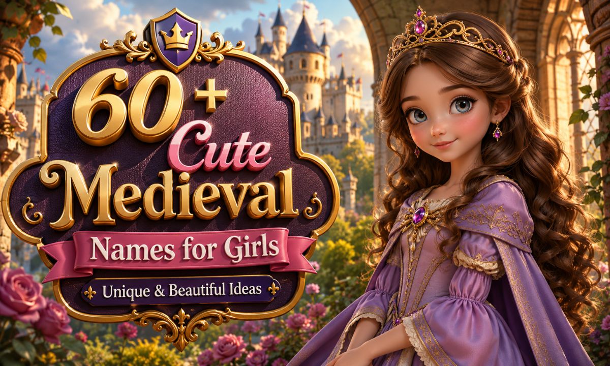 61+ Cute Medieval Names for Girls Unique & Beautiful Ideas