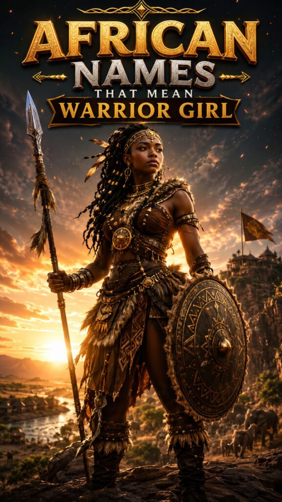 African names that mean warrior girl