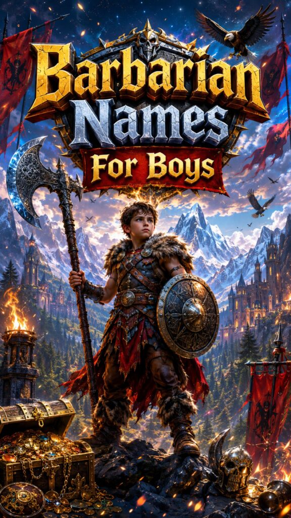 _Barbarian Names For Boys