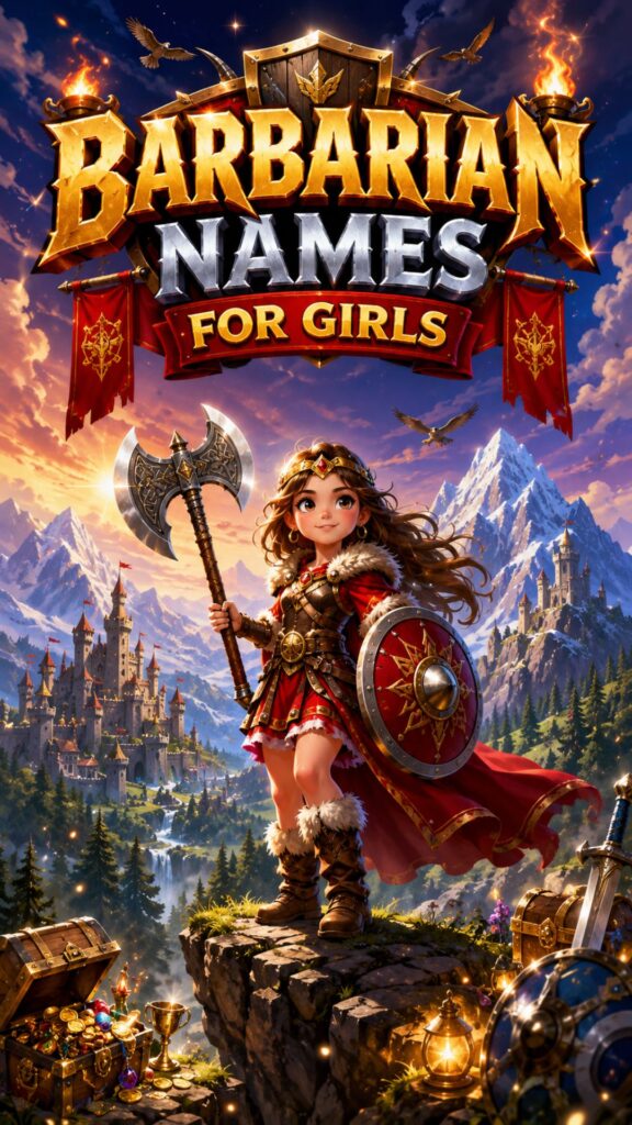 _Barbarian Names For Girls