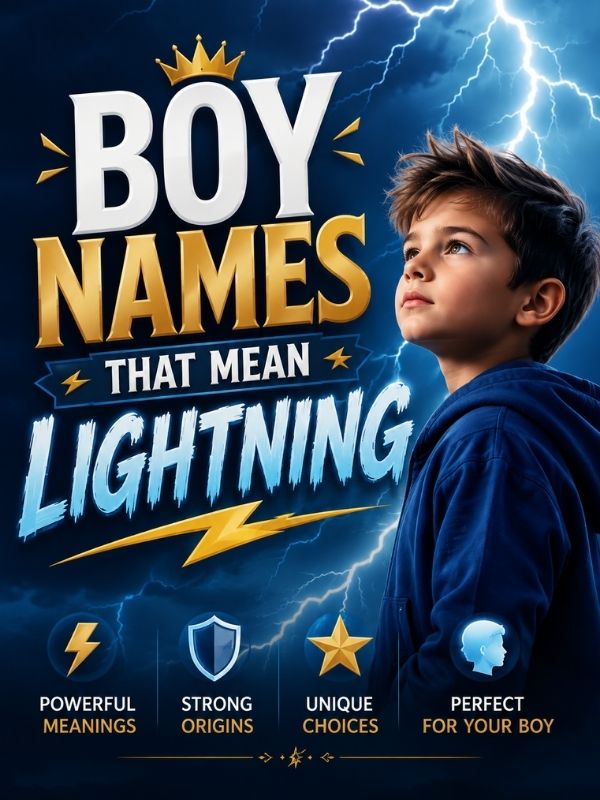_Boy Names That Mean Lightning