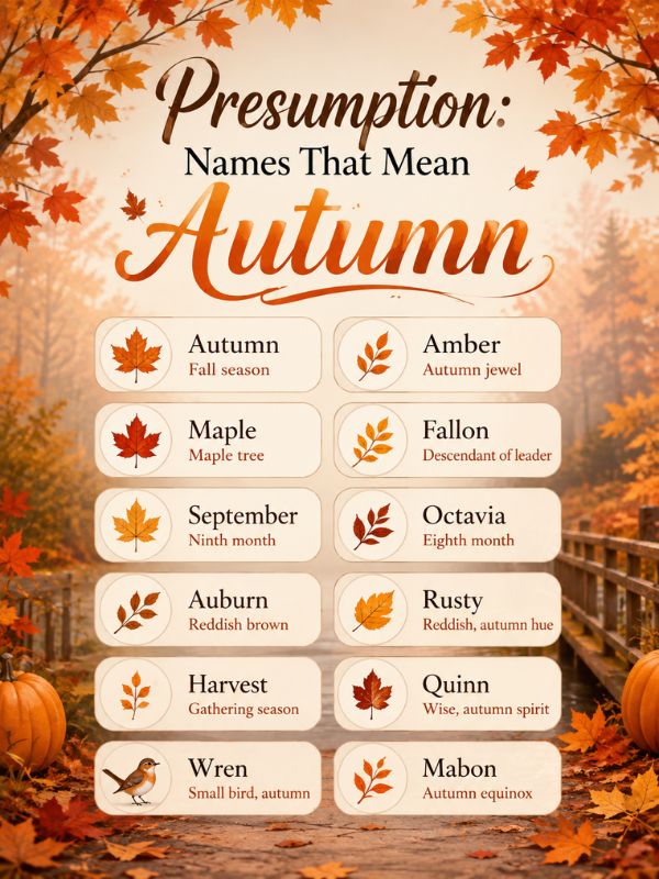 _Presumption Names That Mean Autumn_Presumption Names That Mean Autumn