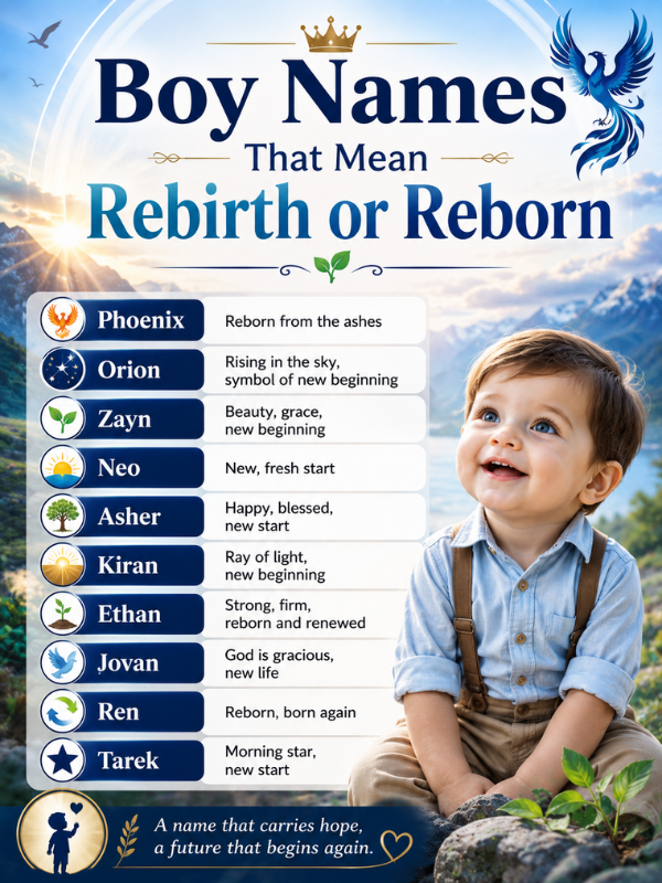 _Boy Names That Mean Rebirth or Reborn